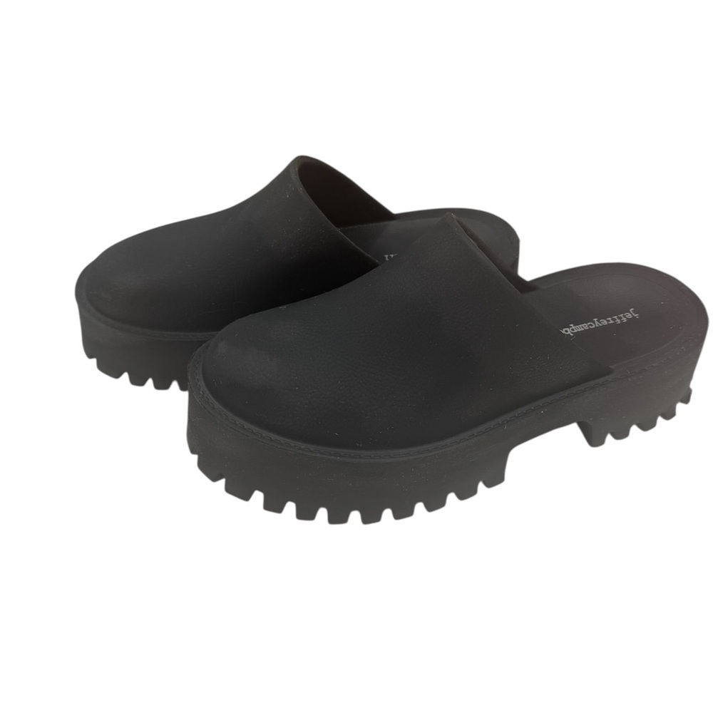 Jeffrey Campbell Black Clogs